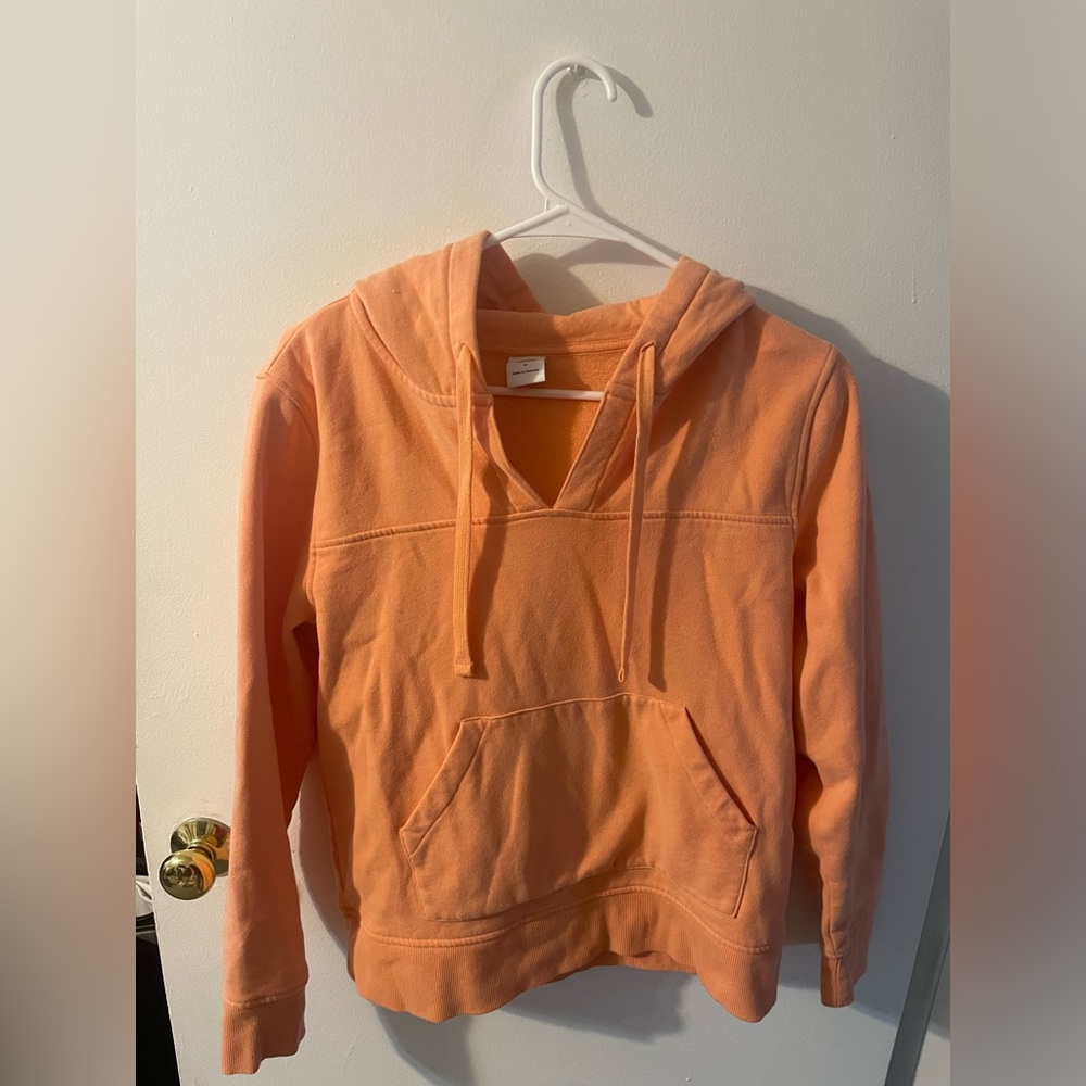 Orange sweatshirt